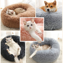 Load image into Gallery viewer, Long Plush Super Soft Dog Bed Pet Kennel Round Sleeping Bag Lounger Cat House Winter Warm Sofa Basket for Small Medium Large Dog Itdinos