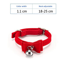 Lade das Bild in den Galerie-Viewer, Cat Collar With Bell Collar For Cats Kitten Puppy Leash Collars For Cats Dog Chihuahua Pet Cat Collars Leashes Lead Pet Supplies Itdinos