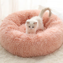 Load image into Gallery viewer, Long Plush Super Soft Dog Bed Pet Kennel Round Sleeping Bag Lounger Cat House Winter Warm Sofa Basket for Small Medium Large Dog Itdinos
