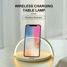 Lade das Bild in den Galerie-Viewer, 10W Qi Fast Wireless Charger Table Lamp For iPhone X XR XS Itdinos