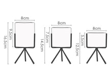 Lade das Bild in den Galerie-Viewer, 1Set Nordic Style Ceramic Iron Art Vase Minimalism Flower Vases Home Decoration Green Plant Flowerpot Coffeehouse OfficeRoom Itdinos