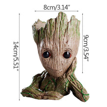 Lade das Bild in den Galerie-Viewer, Flower Pot Baby Groot Flowerpot Planter Action Figures Tree Man Model Toy For Kids Pen Holder Creative Garden Flower Planter Pot Itdinos