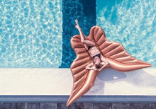 Load image into Gallery viewer, Giant Angel Wings Inflatable Pool Floating Air Mattress Lazy Water Party Toy Riding Butterfly Swimming Ring Piscina 110*180cm Itdinos
