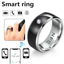 Lade das Bild in den Galerie-Viewer, 1PC Neue Mode Multifunktionale NFC Finger Ring Wasserdichte Tragbare Verbinden Smart Ring Intelligente Technologie Telefon Ausrüstung