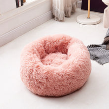 Load image into Gallery viewer, Long Plush Super Soft Dog Bed Pet Kennel Round Sleeping Bag Lounger Cat House Winter Warm Sofa Basket for Small Medium Large Dog Itdinos