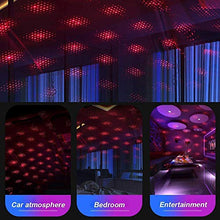 Lade das Bild in den Galerie-Viewer, Zep+ Roof Star Projector Lights, USB Portable Adjustable Flexible Interior Car Red Night Lamp Decorations with Romantic Galaxy Atmosphere fit Car, Ceiling, Bedroom, Party and More Itdinos