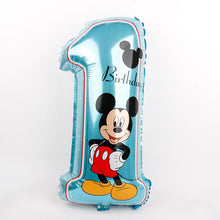 Lade das Bild in den Galerie-Viewer, 112cm Giant Mickey Minnie Mouse Balloon Cartoon Foil Birthday Party Balloon children Birthday Party Decorations kids Gift Itdinos