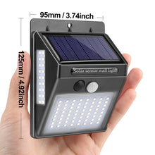 Lade das Bild in den Galerie-Viewer, Garden Solar Lamp PIR Motion Sensor LED Solar Light Solar Powered By Sunlight Waterproof for Outdoor Wall Street Decoration Itdinos