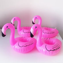 Lade das Bild in den Galerie-Viewer, Summer Inflatable Flamingo Cup Holders Swimming Float Circle Swimming Pool Party For Adult Pool Float Drink Holder Itdinos