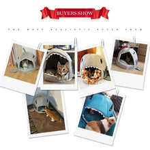 Load image into Gallery viewer, Soft Pet Cushion Dog House Shark Itdinos