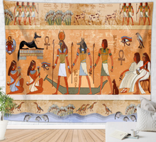 Lade das Bild in den Galerie-Viewer, Abstract Art Tapestry Egypt Style Itdinos
