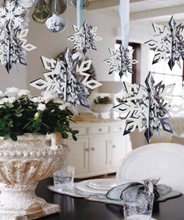Load image into Gallery viewer, 3D Snowflake Ornaments - Snowflake Party Decorations Itdinos