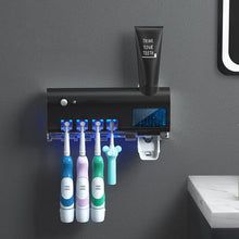 Load image into Gallery viewer, UV Toothbrush Holder Toothpaste Dispenser Solar Energy Itdinos