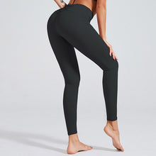 Load image into Gallery viewer, Kaminsky Soft Naked-Feel Athletic Fitness Leggings Women Stretchy High Waist Gym Sport Pant High Quality Nylon Cross Belt Leggin Itdinos