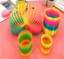 Load image into Gallery viewer, Colorful circle rainbow circle Elastic magic ring toys for Children ITDinos®