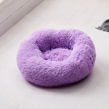 Load image into Gallery viewer, Long Plush Super Soft Dog Bed Pet Kennel Round Sleeping Bag Lounger Cat House Winter Warm Sofa Basket for Small Medium Large Dog Itdinos