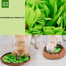 Load image into Gallery viewer, Doglemi Dog Snuffle Mat Puppy Cat Pet Sniffing Pad Slow Feeding Bowel And Mat Puppy Activity Training Blanket Stress Relea Itdinos