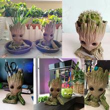 Lade das Bild in den Galerie-Viewer, Flower Pot Baby Groot Flowerpot Planter Action Figures Tree Man Model Toy For Kids Pen Holder Creative Garden Flower Planter Pot Itdinos