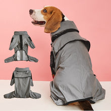 Load image into Gallery viewer, Reflective Pet Dog Raincoat Outdoor Sunscreen High Collar Pet Jumpsuit Itdinos