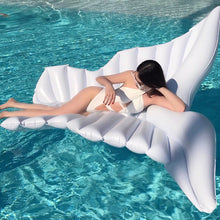 Load image into Gallery viewer, Giant Angel Wings Inflatable Pool Floating Air Mattress Lazy Water Party Toy Riding Butterfly Swimming Ring Piscina 110*180cm Itdinos
