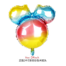 Lade das Bild in den Galerie-Viewer, 112cm Giant Mickey Minnie Mouse Balloon Cartoon Foil Birthday Party Balloon children Birthday Party Decorations kids Gift Itdinos