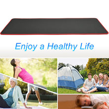 Lade das Bild in den Galerie-Viewer, 10mm Yoga Mat Extra Thick 1830*610mm NRB Non-slip Pillow Mat For Men Women Fitness Tasteless Gym Exercise Pads Pilates Yoga Mat Itdinos