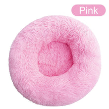Load image into Gallery viewer, Donut Dog Bed Warm Soft Long Plush Pet Cushion Itdinos