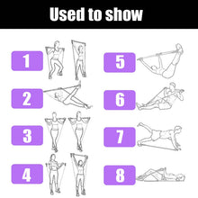 Load image into Gallery viewer, Yoga Resistance Bands Pilates Stick Bodybuilding Crossfit Gym Rubber Tube Elastic Bands Fitness Equipment Training Exercise Itdinos