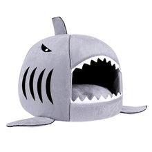 Load image into Gallery viewer, Soft Pet Cushion Dog House Shark Itdinos