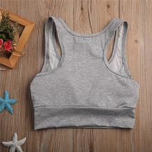 Lade das Bild in den Galerie-Viewer, Hot Wholesale Women Mesh Patchwork Sports Bra Tank Tops Bodycon Slim Gym Sports Clothing Bustier Vest Crop Tops Bralette Blouses Itdinos