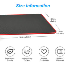 Lade das Bild in den Galerie-Viewer, 10mm Yoga Mat Extra Thick 1830*610mm NRB Non-slip Pillow Mat For Men Women Fitness Tasteless Gym Exercise Pads Pilates Yoga Mat Itdinos