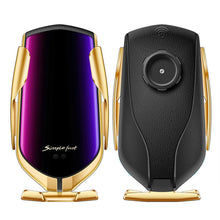 Lade das Bild in den Galerie-Viewer, 360 Rotation QI Silikon Pad Drahtlose Schnelle Auto Ladegerät Drahtlose Auto Telefon Halter