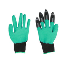 Lade das Bild in den Galerie-Viewer, 4/8 Hand Claw ABS Plastic Garden Rubber Gloves Gardening Digging Planting Durable Waterproof Work Glove Outdoor Gadgets 2 Style Itdinos