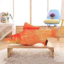Lade das Bild in den Galerie-Viewer, 1PC 3D Fish Creative Pet Cat Kitten Chewing Cat Toys Doll Catnip Stuffed Fish Interactive Kitten Playing Toy Stuffed Pillow Itdinos