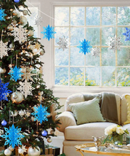 Load image into Gallery viewer, 3D Snowflake Ornaments - Snowflake Party Decorations Itdinos