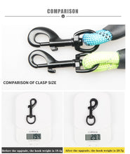 Load image into Gallery viewer, Large Dog Reflective Rope Durable Large Dog Leash Walking Big Dog Collar Strengthen Traction Harness Round Nylon Medium Dog Lead Itdinos