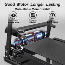 Load image into Gallery viewer, Home Folding Treadmill With Pulse Sensor ITDinos®
