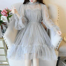Load image into Gallery viewer, Enchanted Net Yarn Fairy Dress
