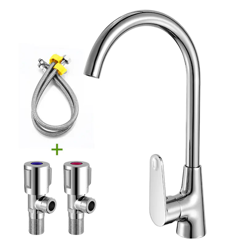 Hot and Cold Water Kitchen Sink Faucet
