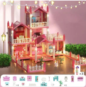 Bambino Dollhouse for Kids - Assembled Playset (One Set) ITDinos®