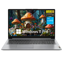 Load image into Gallery viewer, Lenovo Ideapad 1i 15.6&quot; FHD Touchscreen Laptop 15.6 Inch Business Laptop Intel Core i3-1215U 8GB RAM 256GB SSD Intel UHD Graphics WiFi 6 Windows 11 Pro - Cloud Gray ITDinos®
