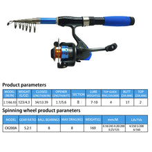 Load image into Gallery viewer, Fishing Rod and Reel Set - Short Sea Fishing Gear ITDinos®
