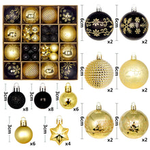 Lade das Bild in den Galerie-Viewer, 44pcs Christmas Ornaments Set with Decorative Balls ITDinos®
