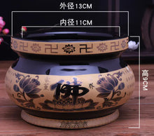 Load image into Gallery viewer, Ceramic Incense Burner for Home Worship (Large Size) ITDinos®
