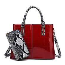 Load image into Gallery viewer, Women&#39;s Patent Leather Wallet Crossbody Handbag ITDinos®
