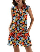 Lade das Bild in den Galerie-Viewer, AIMAGE Womens Bathing Suit Cover Up Sleeveless Swimsuit Covers V Neck Beach Coverup Dress with Pockets ITDinos®
