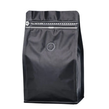 Lade das Bild in den Galerie-Viewer, 50 Pack Coffee Bags with Aluminum Foil and Degassing Valve Resealable High Barrier Storage Bags Odor-Proof for Coffee Beans Stand Up Coffee Pouch Flat Bottom (Medium-12OZ Black) ITDinos®
