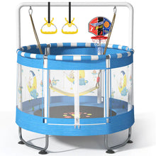 Load image into Gallery viewer, Indoor Trampoline for Kids and Adults with Safety Net
