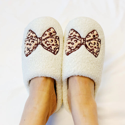 Emily Bow Cozy Lounge Slippers ITDinos®