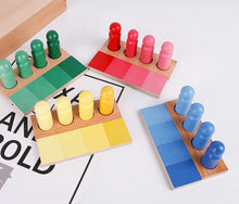 Lade das Bild in den Galerie-Viewer, Early Education Puzzle Toy - Wooden Color Matching Game

